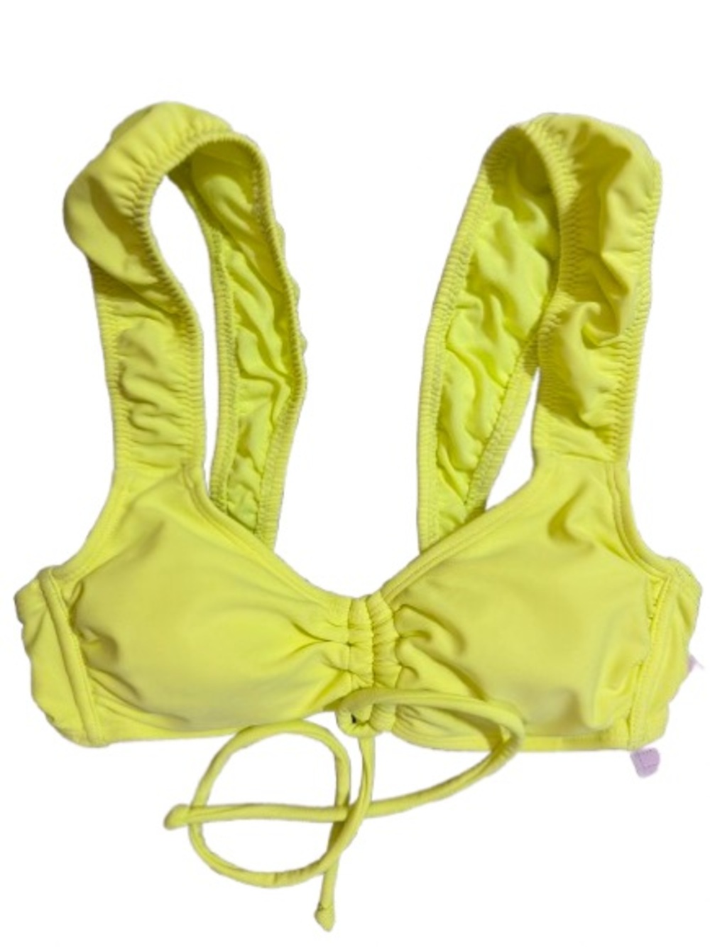 Wild Fable Women’s Neon Yellow Bikini Top-XXS -NWT